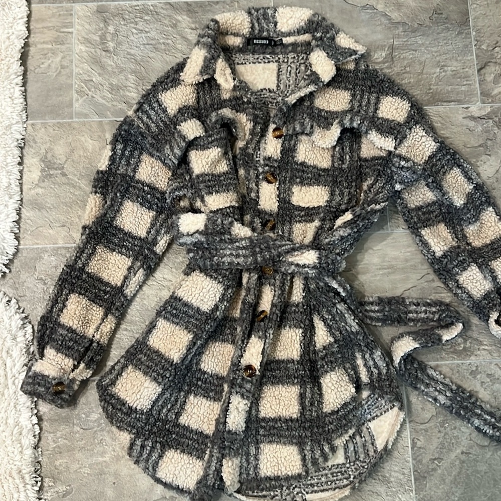Missguided Sherpa jacket